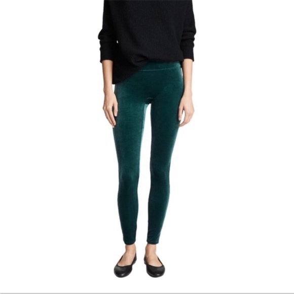 SPANX Pants - NWOT Spanx Velvet Tummy Control Malachite Green Leggings Pants size 2X.
